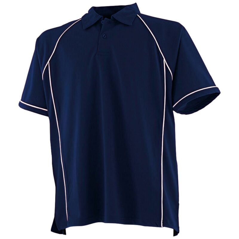 Finden + Hales Performance Piped Polo Shirt