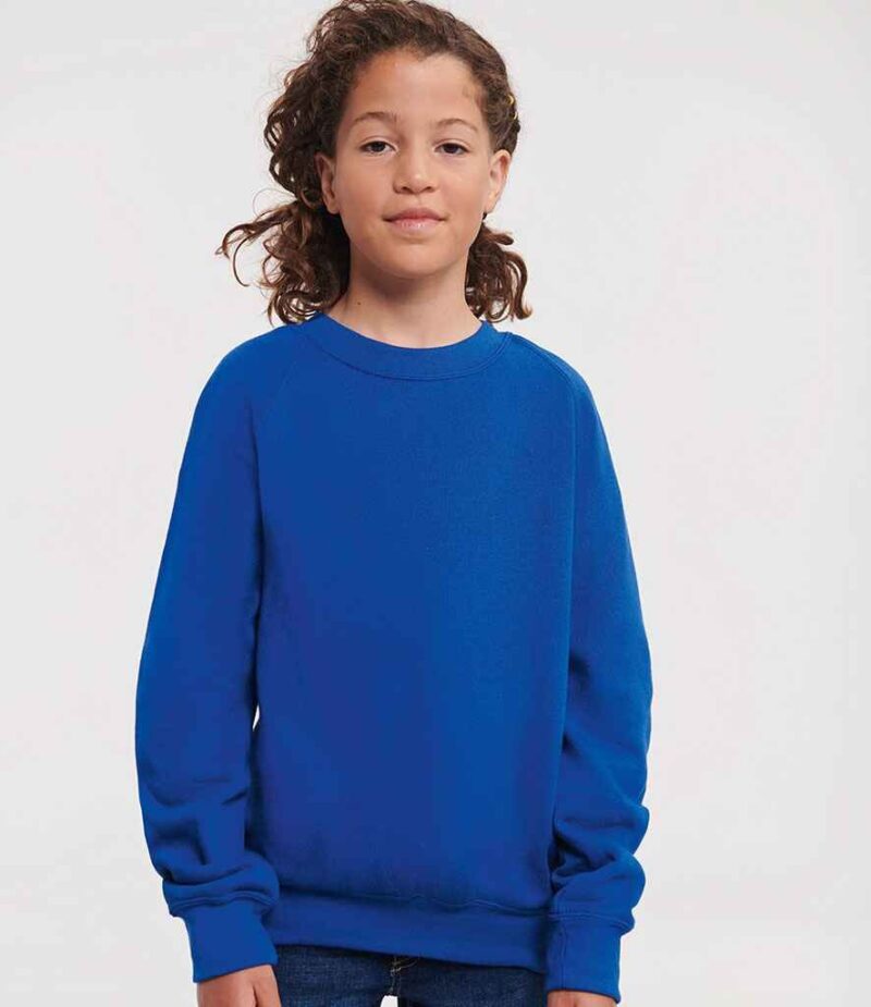 Russell Athletic Kids Raglan Sweatshirt