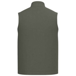 Native Spirit Unisex Twill Bodywarmer with Varsity Collar