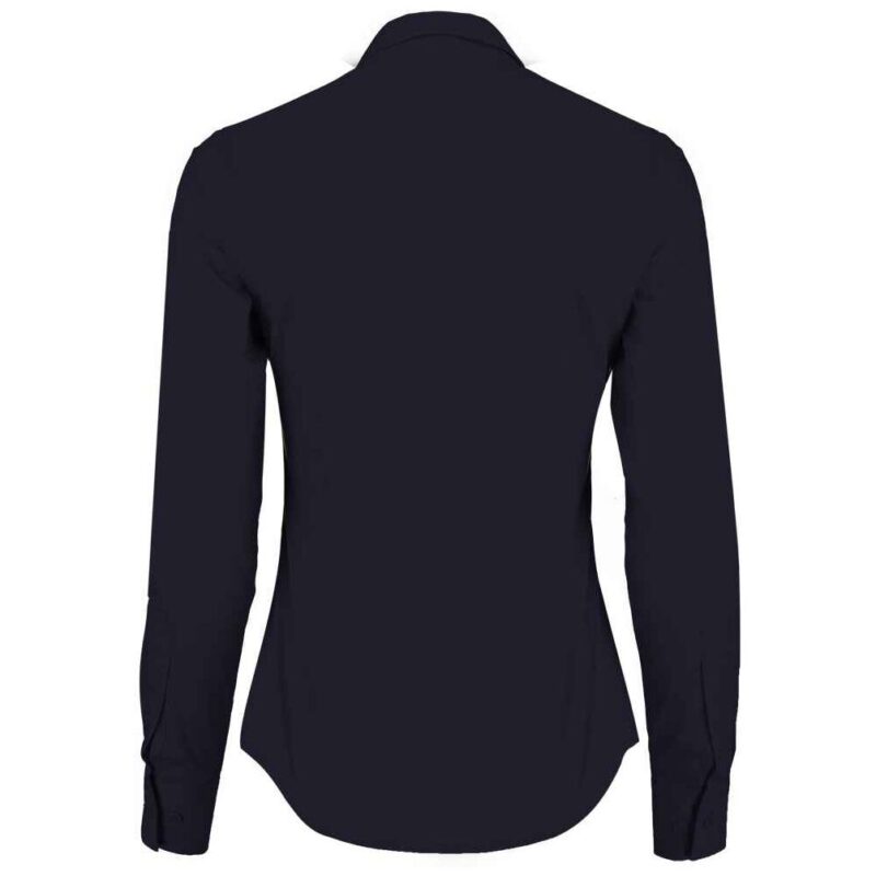 Kustom Kit Ladies Long Sleeve Tailored Poplin Shirt