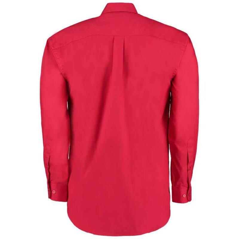 Kustom Kit Premium Long Sleeve Classic Fit Oxford Shirt