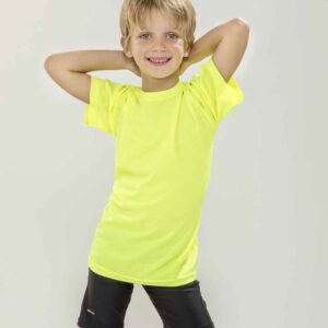 Spiro Kids Impact Performance Aircool T-Shirt
