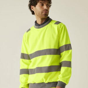 Regatta High Visibility Pro Contract Crew Neck Sweatshirt