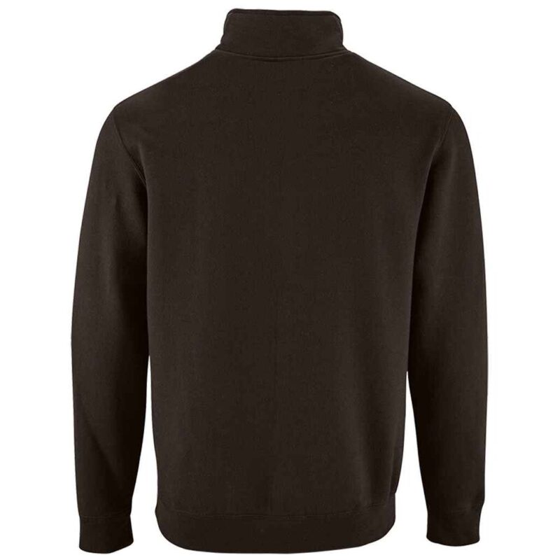 SOL'S Stan Contrast Zip Neck Sweatshirt