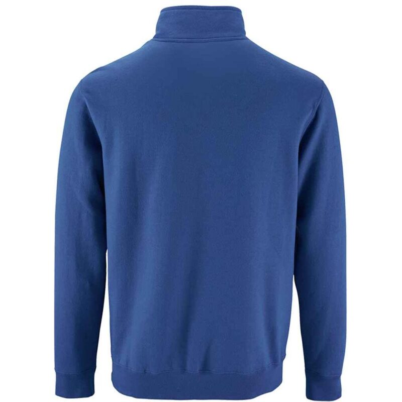 SOL'S Stan Contrast Zip Neck Sweatshirt