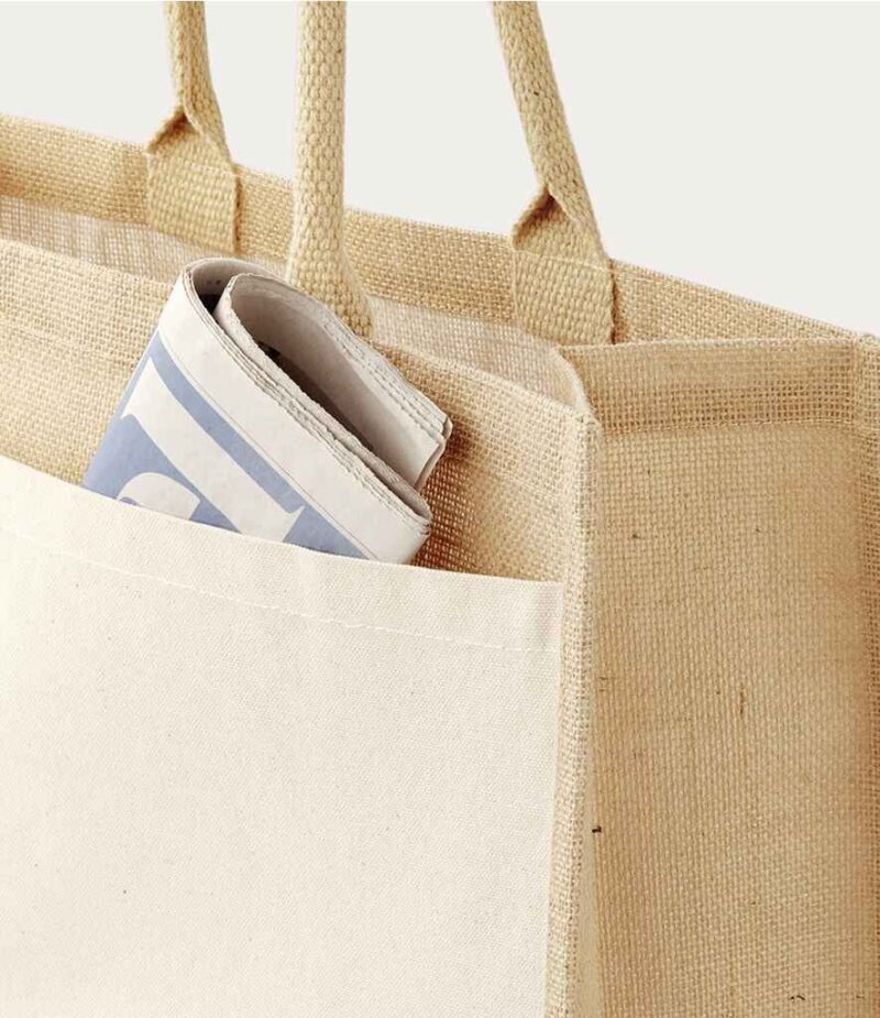 Westford Mill Pocket Jute Shopper