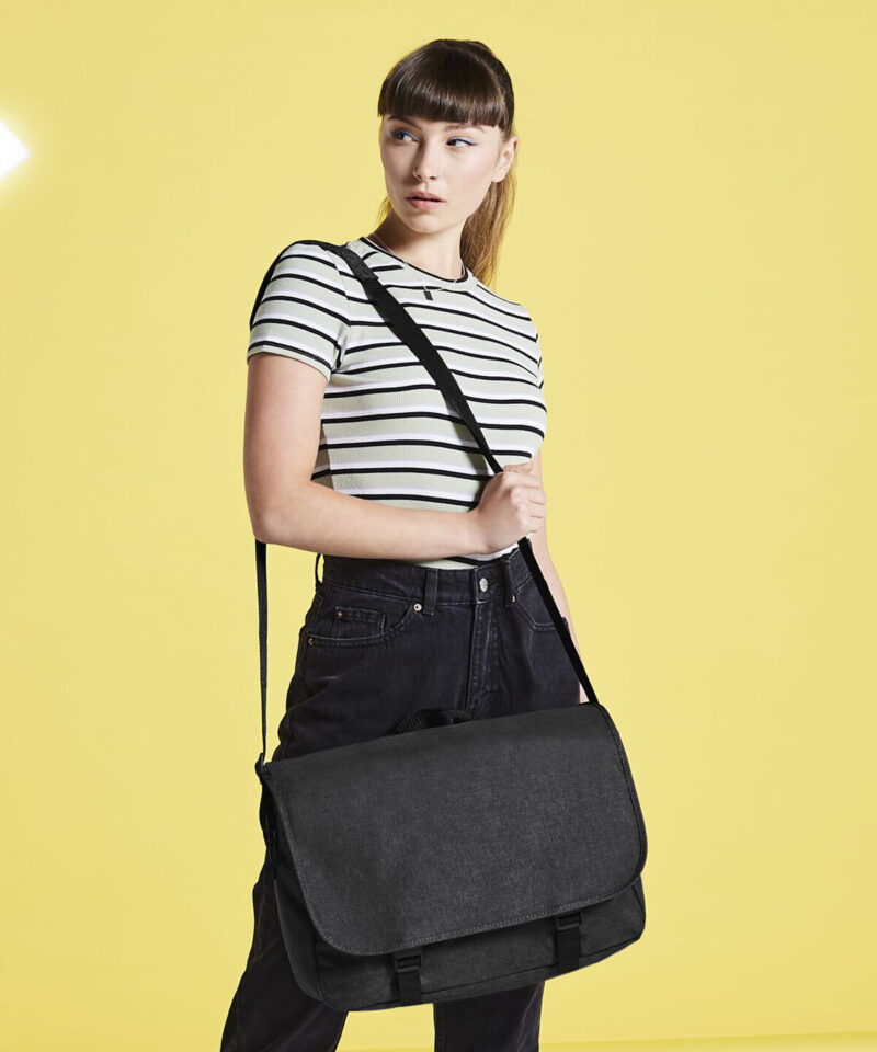 BagBase Two Tone Digital Messenger Bag