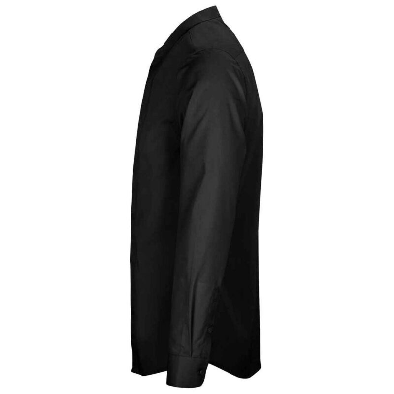 NEOBLU Bart Mao Collar Long Sleeve Poplin Shirt