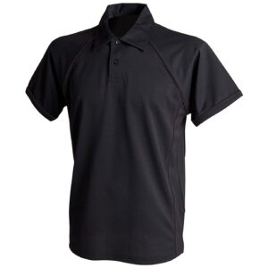 Finden + Hales Performance Piped Polo Shirt