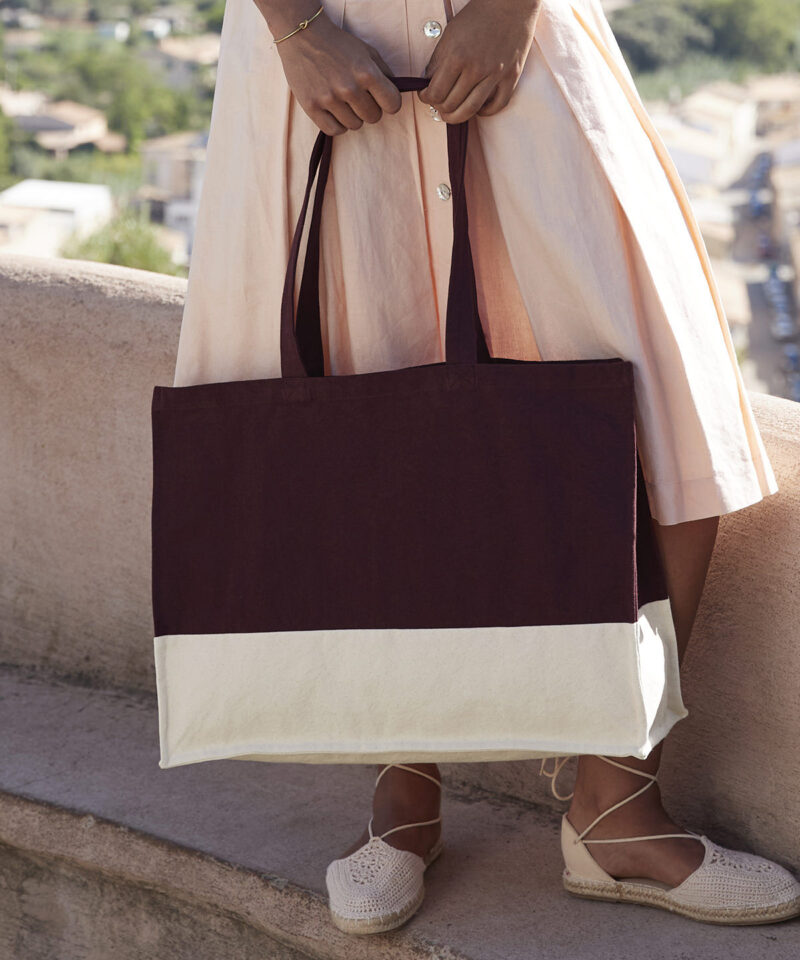 Westford Mill EarthAware Organic Contrast Shopper