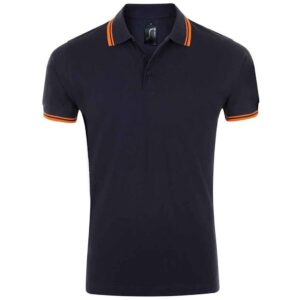 SOL'S Pasadena Tipped Cotton Pique Polo Shirt