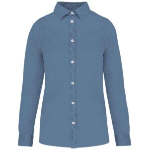 Native Spirit Ladies Washed Long Sleeve Shirt