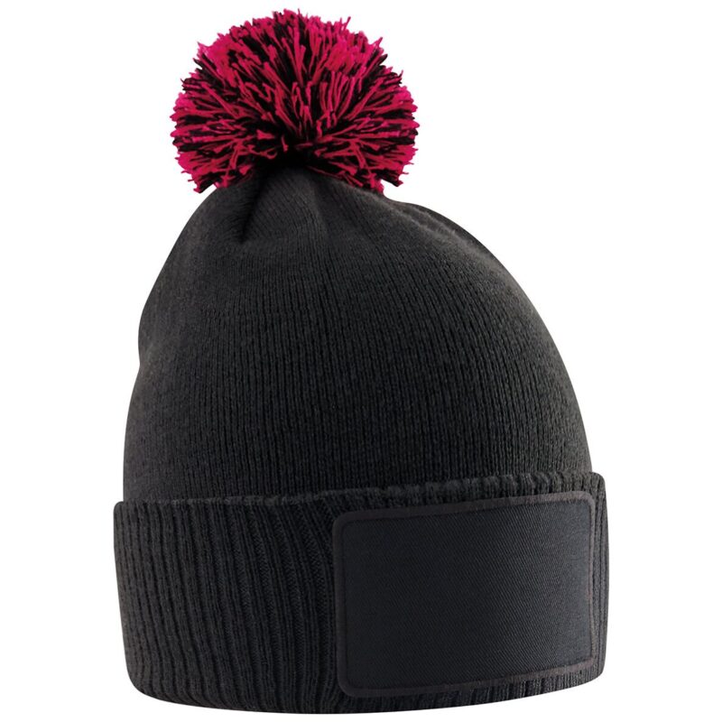 Beechfield Kids Snowstar Patch Beanie