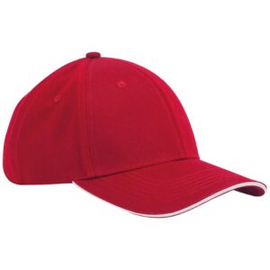 Beechfield EarthAware Classic Organic Cotton 6 Panel Sandwich Peak Cap