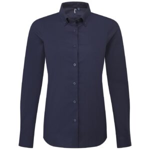 Premier Ladies Supreme Long Sleeve Oxford Shirt