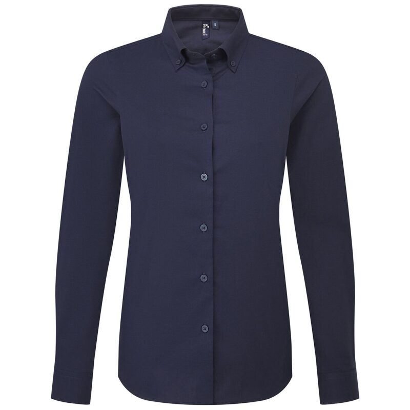 Premier Ladies Supreme Long Sleeve Oxford Shirt