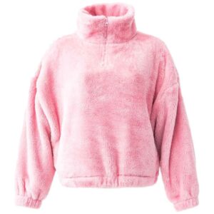 Brand Lab Ladies Fluffy 1/4 Zip Fleece