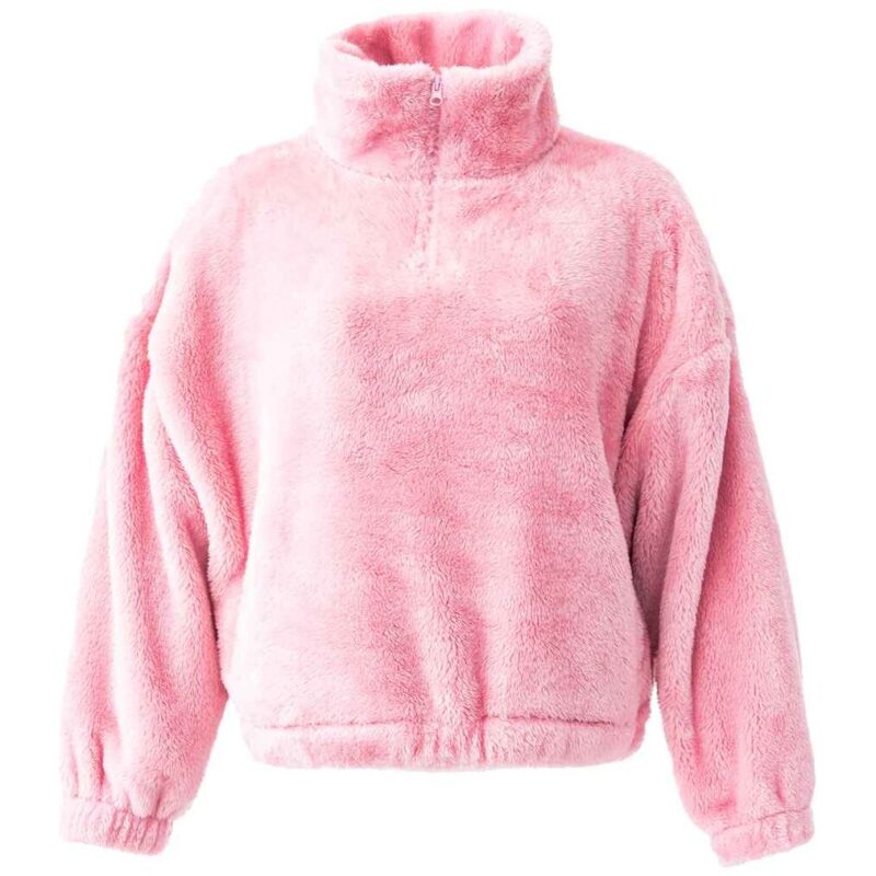 Brand Lab Ladies Fluffy 1/4 Zip Fleece