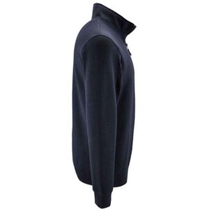 SOL'S Stan Contrast Zip Neck Sweatshirt