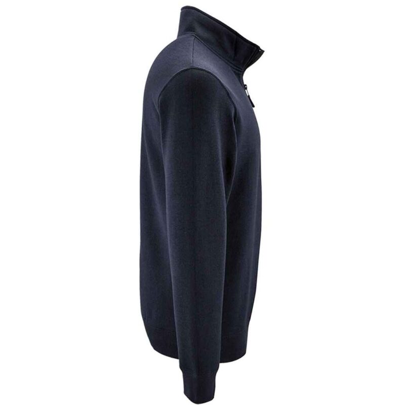 SOL'S Stan Contrast Zip Neck Sweatshirt