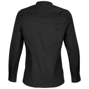 NEOBLU Ladies Bart Mao Collar Long Sleeve Poplin Shirt