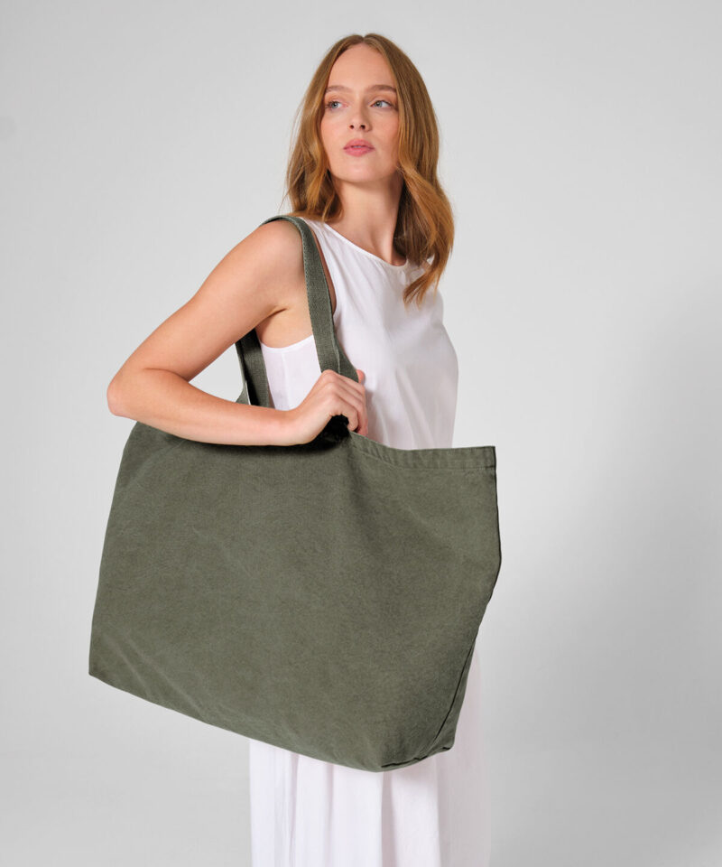 Westford Mill Garment Dyed Oversized Tote Bag