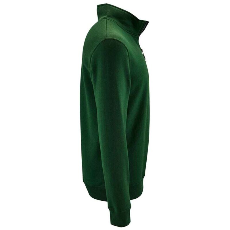 SOL'S Stan Contrast Zip Neck Sweatshirt