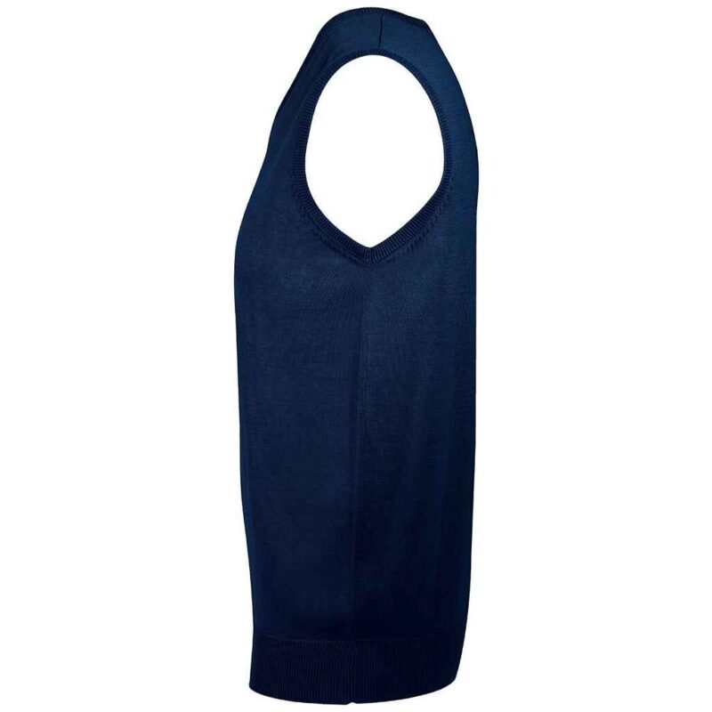 SOL'S Unisex Gentlemen Sleeveless Cotton Acrylic V Neck Sweater
