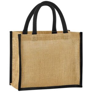 Westford Mill Natural Starched Jute Midi Tote Bag
