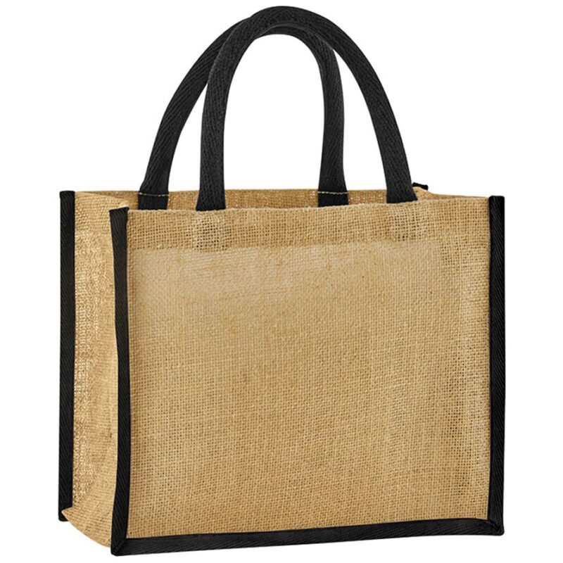 Westford Mill Natural Starched Jute Midi Tote Bag
