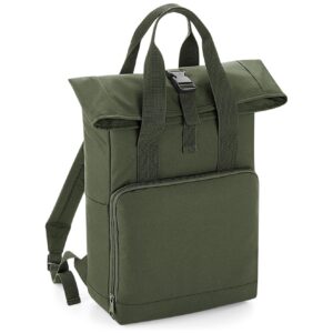 BagBase Recycled Twin Handle Roll-Top Backpack