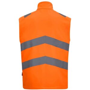 Regatta High Visibility Pro Contract Ablaze Soft Shell Bodywarmer