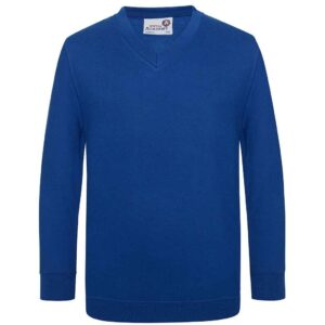 AWDis Academy Kids V Neck Sweatshirt