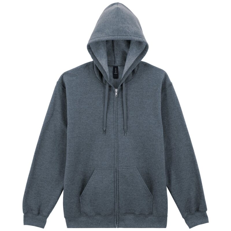 Gildan SoftStyle Midweight Full Zip Hooded Sweatshirt