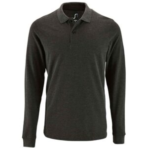 SOL'S Perfect Long Sleeve Pique Polo Shirt