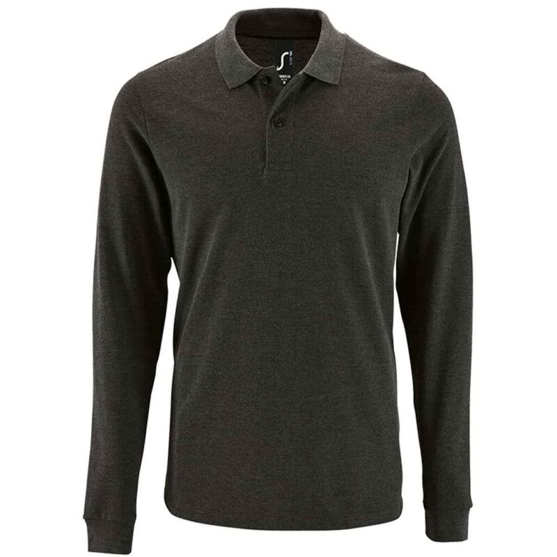 SOL'S Perfect Long Sleeve Pique Polo Shirt