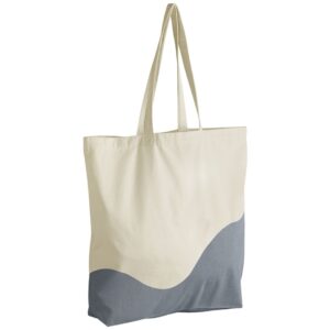 Westford Mill Organic Cotton Wave Print Maxi Tote Bag