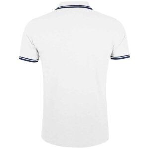SOL'S Pasadena Tipped Cotton Pique Polo Shirt