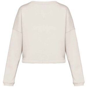 Native Spirit Ladies Oversized Cropped Sweatshirt