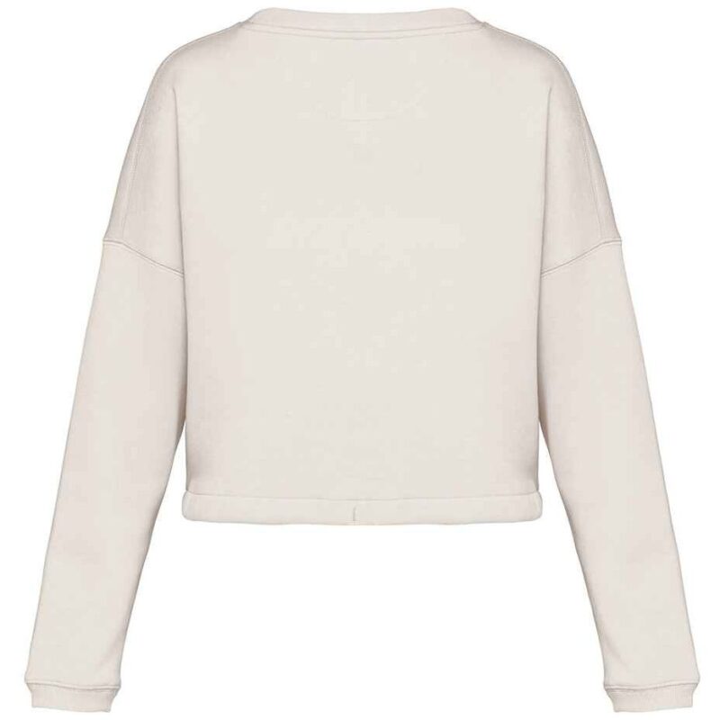 Native Spirit Ladies Oversized Cropped Sweatshirt