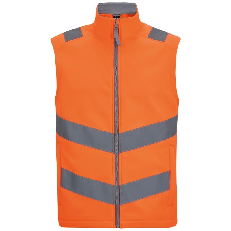 Regatta High Visibility Pro Contract Ablaze Soft Shell Bodywarmer