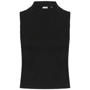 SF Clothing Ladies High Neck Crop Vest