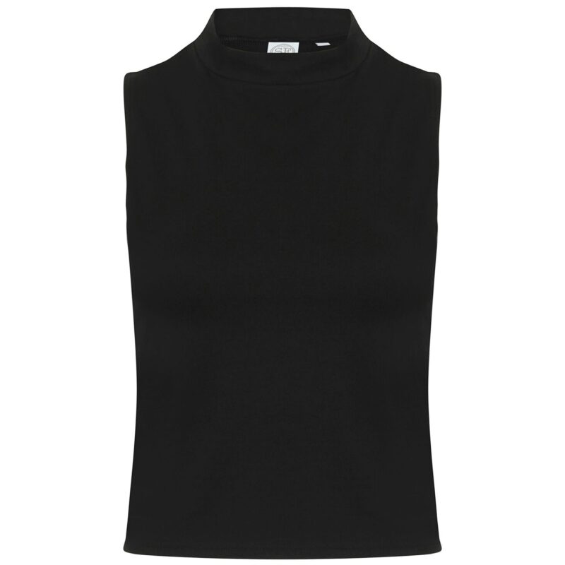 SF Clothing Ladies High Neck Crop Vest