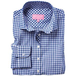 Brook Taverner Ladies Kansas Gingham Long Sleeve Shirt
