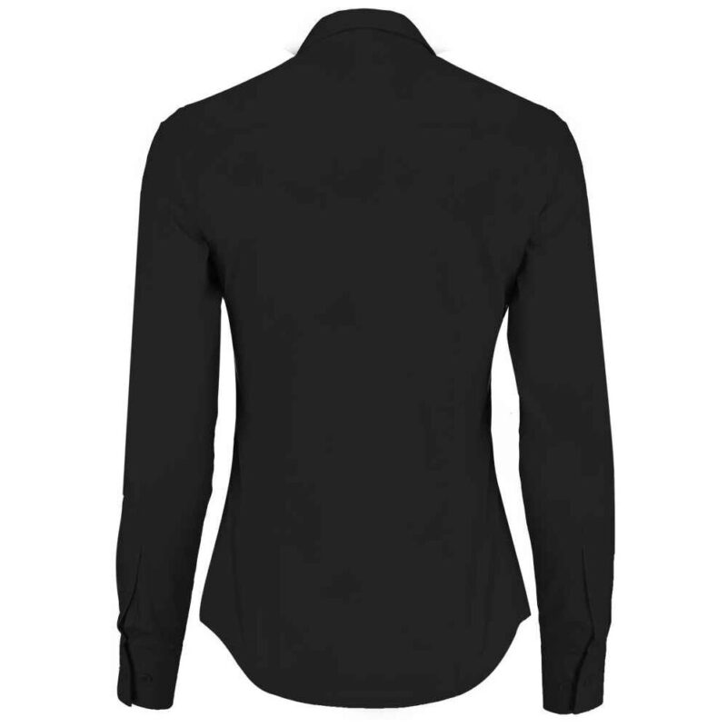 Kustom Kit Ladies Long Sleeve Tailored Poplin Shirt