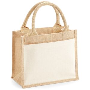 Westford Mill Pocket Jute Gift Bag
