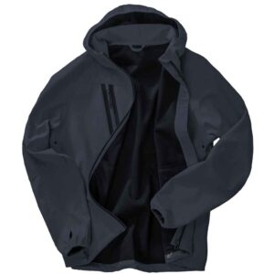 Result Recycled Three Layer Printable Hooded Soft Shell Jacket
