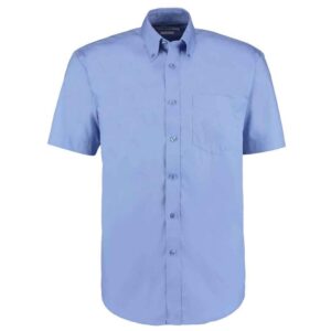Kustom Kit Premium Short Sleeve Classic Fit Oxford Shirt