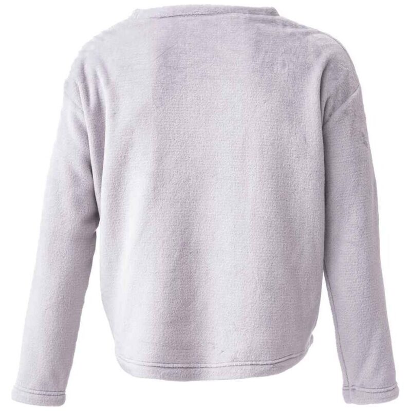 Brand Lab Ladies Plush Fleece Crew Neck Sweatshirt