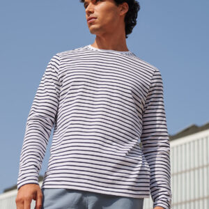 SF Clothing Unisex Long Sleeve Striped T-Shirt